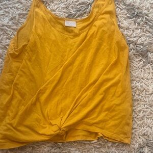 Abound Mustard Yellow Tank Top